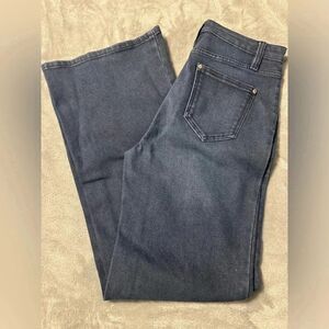 Nine West Flare Jeans Wide Leg | Dark Wash | Size 10 | New With Tags